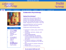 Tablet Screenshot of collaborativepsychotherapy.com